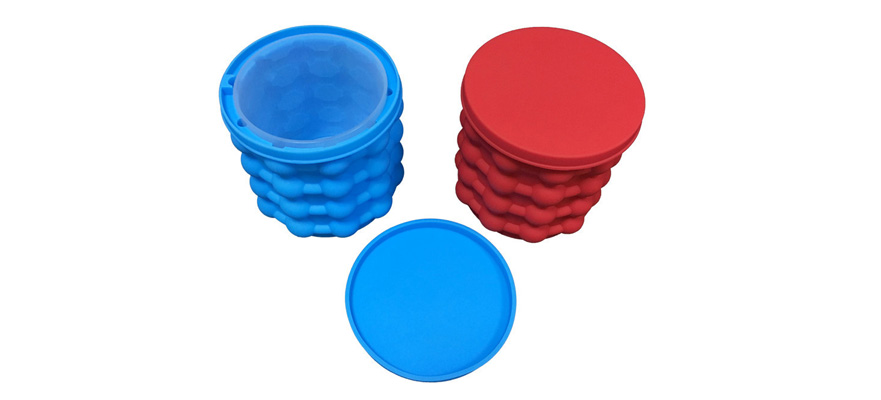 How to clean silicone cylinder ice tray?