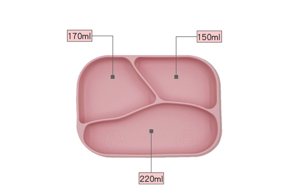 silicone suction plate baby