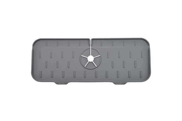 black silicone drying mat