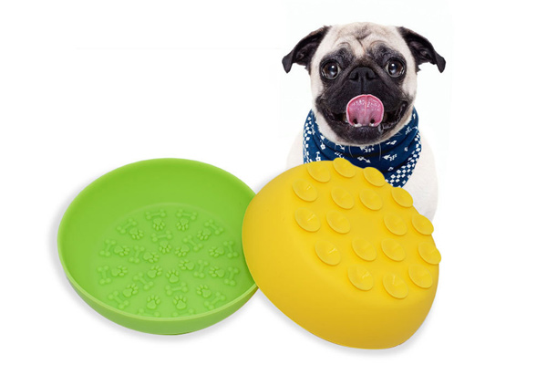 collapsible silicone pet bowl
