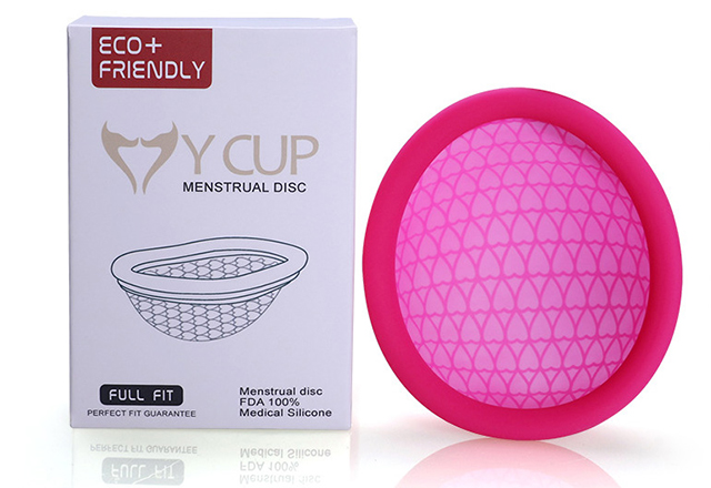 BPA Free Period Disc Silicone Reusable Menstrual Disc