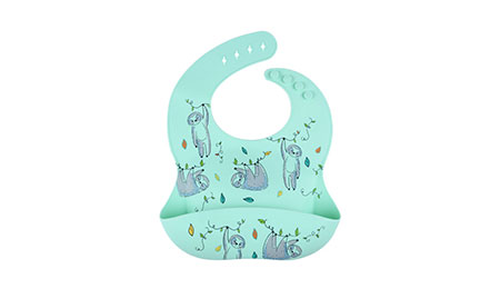 Full Pringting Silicone Baby Bibs Feature