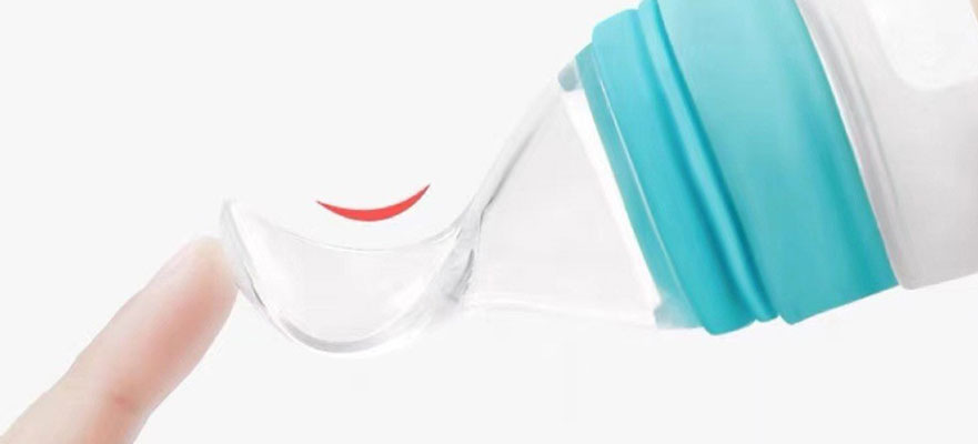 Silicone Squeeze Feeding Spoon Features