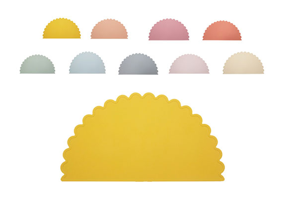 cloud silicone placemat