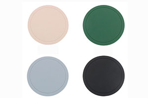 Round Silicone Cup Mat Wholesale