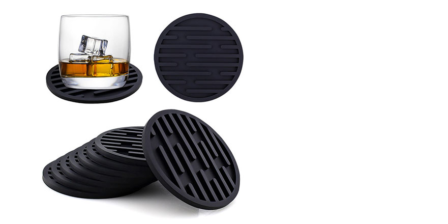 Silicone Rubber Drink Coasters Features