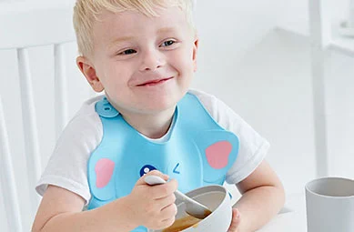 Why do babies use silicone bibs?