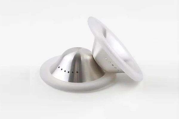 999 Nursing Silver Cups Newborn Nursing Nipple Protective Cover Reusable Silver Nipple Shield with Holes
